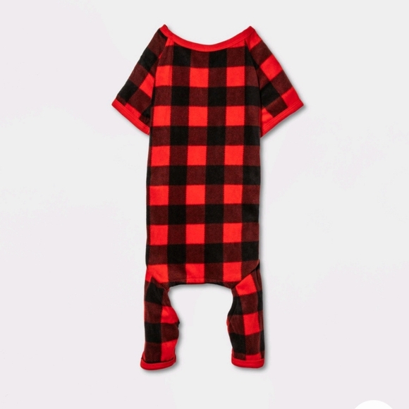 Dog Buffalo Plaid pjs - Picture 2 of 7